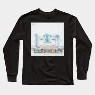 I Love Art Deco Sketch Long Sleeve T-Shirt